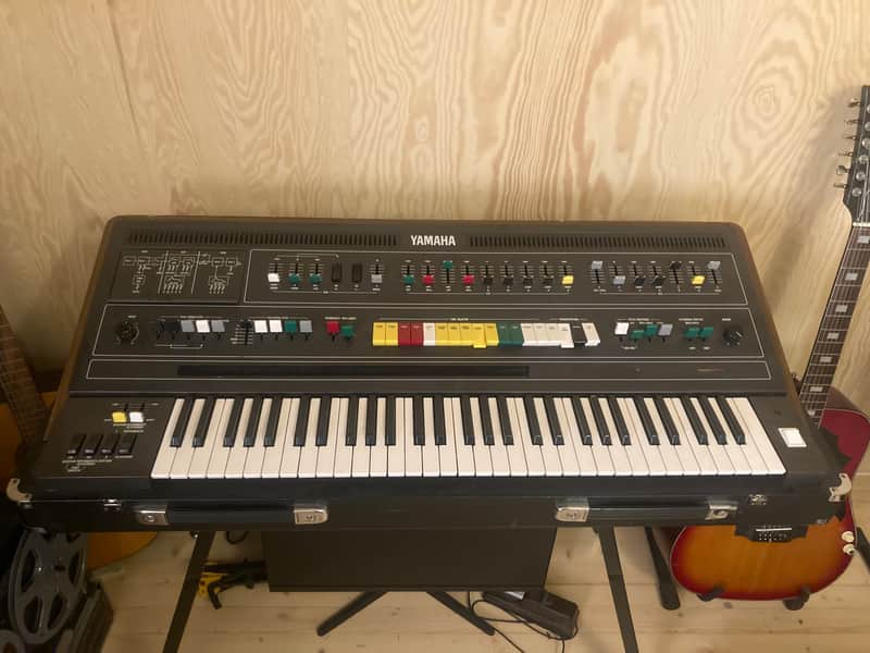 Yamaha CS-60 Polyphonic Synthesizer 1977 - Black image 1