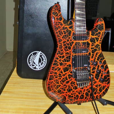 Charvel Model 4 1987-1988 Lava Crackle image 13