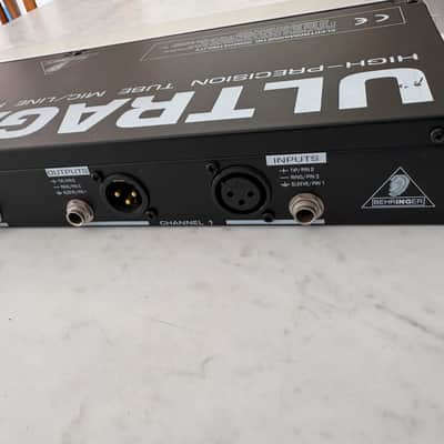 Behringer Ultragain Pro MIC2200 Vacuum Tube Mic Line Preamp 2009 - Present - Standard image 7