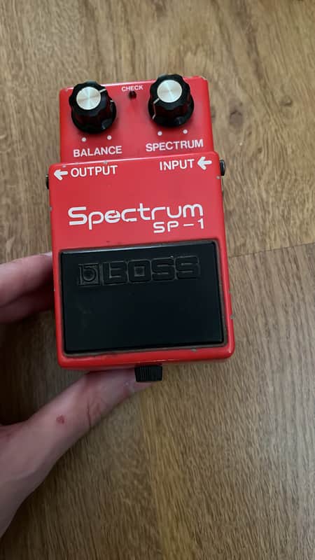 Boss SP-1 Spectrum (Black Label) 1980 - 1981 - Red image 1