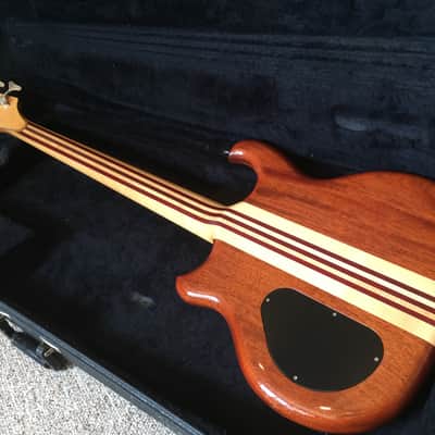 Alembic Persuader Distillate 5 String Bass Quilted Maple 1988 image 2