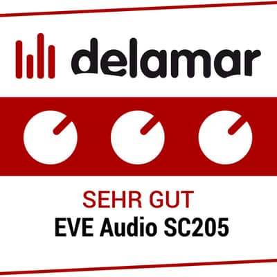 EVE AUDIO SC205 aktiv (Stück) 100Watt/5Zoll Studiomonitor schwarz image 3