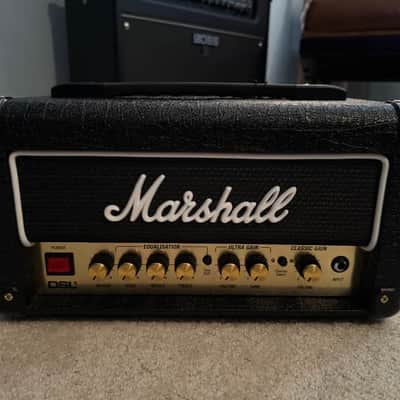 Marshall DSL1HR 2-Channel 1-Watt Guitar Amp Head 2018 - Present - Black image 1