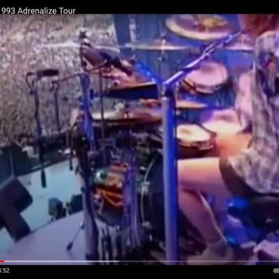 Rick Allen's 1992 Def Leppard Adrenalize Tour DW and Hart Drum Set (#4). Autographed! image 2