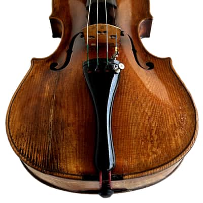 Antique 4/4 Violin - Labeled “Ruggeri 1675” Cremona - Flamed Maple Back - Complete Outfit with Case, Bow & Certificate - VIDEOS image 4