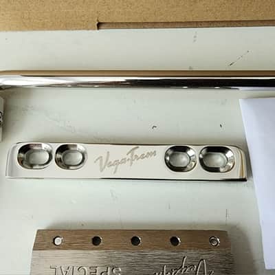 Vega Trem VT1 Special Standard Stratocaster Tremolo Bridge for Strat Glossy image 4