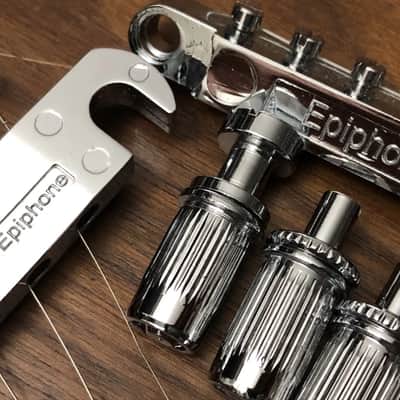 2021 Epiphone Les Paul Special II Electric Guitar Bridge & Tailpiece With Mounts image 3