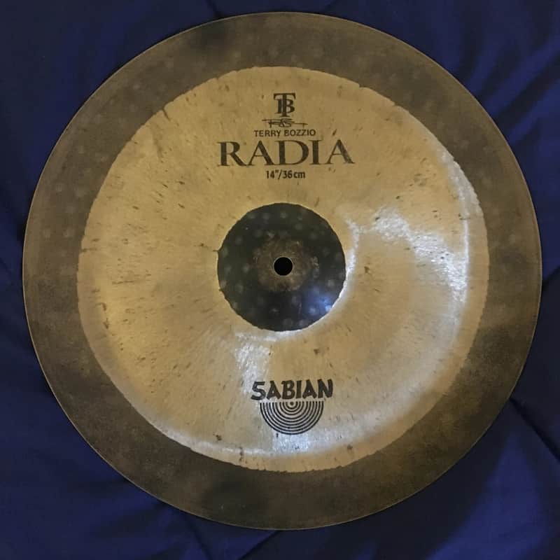Sabian 14" Terry Bozzio Radia Cymbal image 1