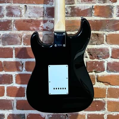 Squier By Fender 50th Anniversary Strat 1996 - Black image 9