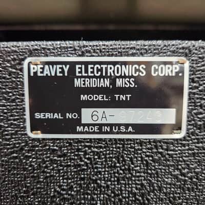Vintage 1976 Peavey TNT 100 45W 1x15 Bass Combo Solid-State Amp w/ Original Cover - (LOCAL PICKUP ONLY) image 5