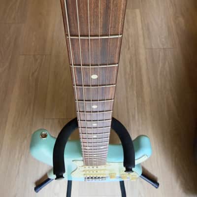Fender CME Road Worn '60s Stratocaster Daphne Blue - Relic w/CS pickups and Case 7.67lbs image 6