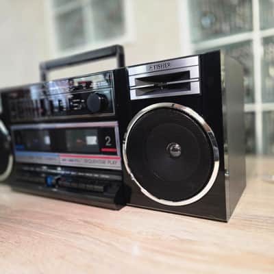 Fisher PH-W702K Rare Vintage Cassete Deck Boombox Japan Warranty Never Used 1988 image 4