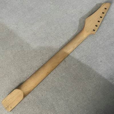Maple Wood Guitar Neck, 22 Frets Rosewood Fingerboard image 3