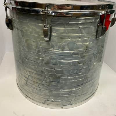 Ludwig 70's 15" and 16"  Maple Concert Toms - Sky Blue Pearl image 5