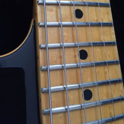 Schecter California Custom USA Custom Shop 1996 Black image 12