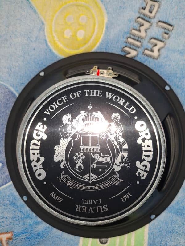 Orange Voice of the World Silver Label 12" 16Ohm 60W 2010s - Black image 1