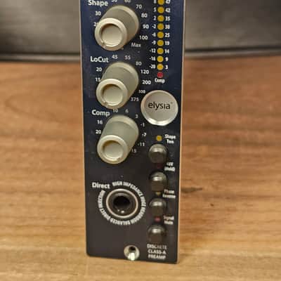 Elysia skulpter 500 Discrete 500 Series Class-A Mic Preamp Module 2010s - Blue image 6