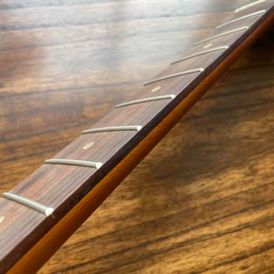 Roasted Maple Strat Neck fits fender Stratocaster body 22 frets image 5