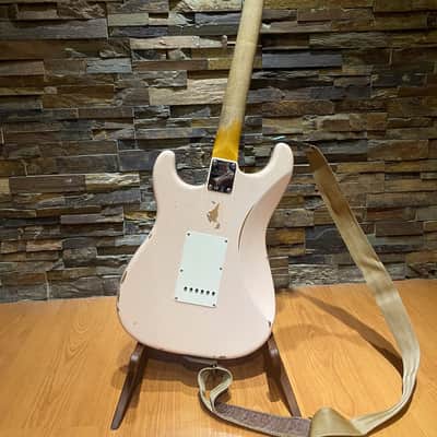 Fender Custom Shop Late '62 Stratocaster Relic/CC - Super Faded Aged Shell Pink image 9