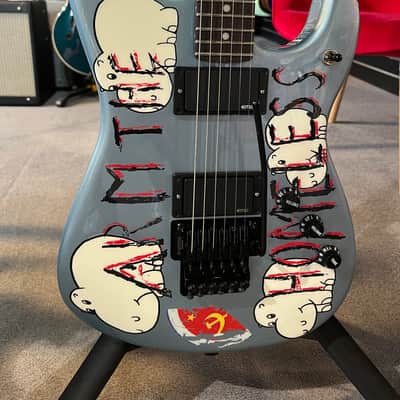 Fender Tom Morello "Arm The Homeless" Signature Stratocaster 2025 - Present - Ice Blue Metallic image 2