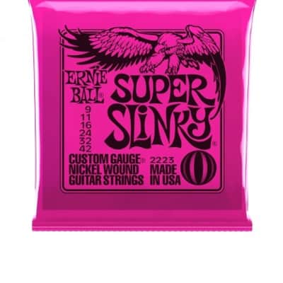 Ernie Ball 2223 Nickel Wound Super Slinky 9-42 image 1