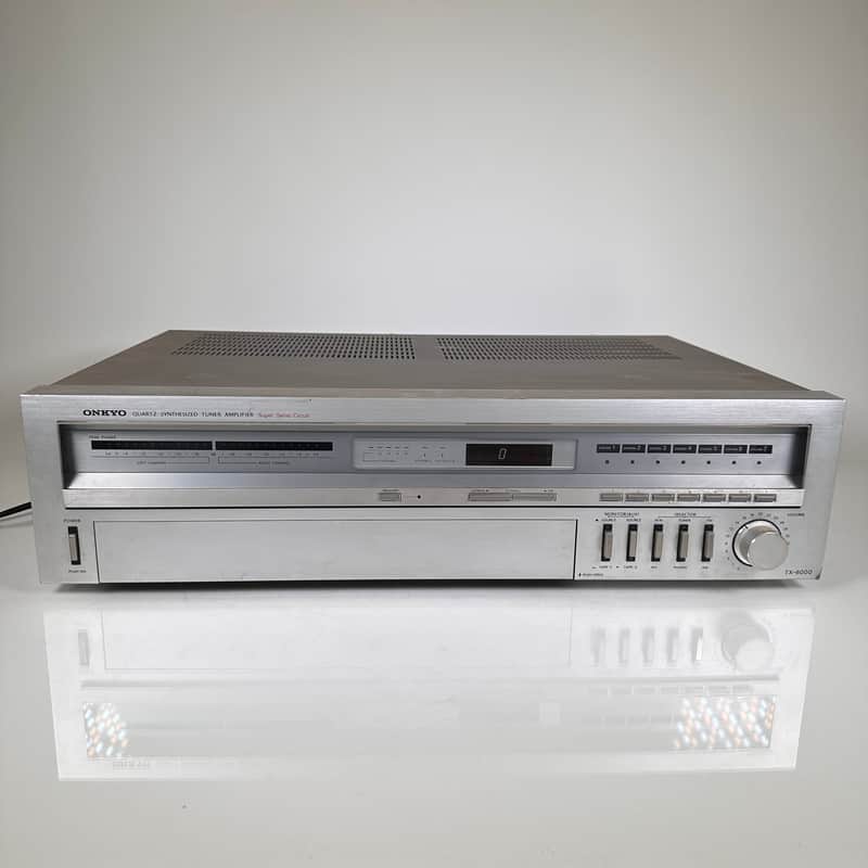 Onkyo TX-6000 Vintage 120V Quartz Synthesized Tuner Amplifier image 1
