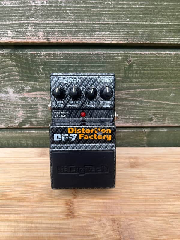 DigiTech DF-7 Distortion Factory 2010s - Carbon Fiber image 1