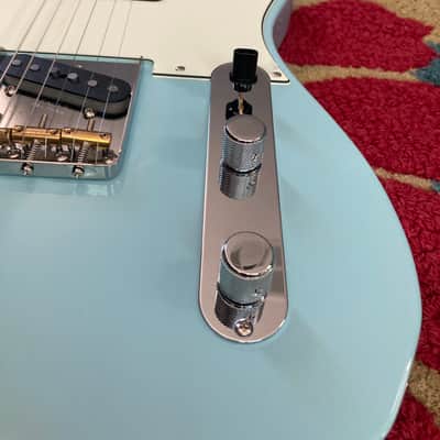 Fender Japan FSR Hybrid 60s Telecaster P90 Electric Guitar, Sonic Blue image 5
