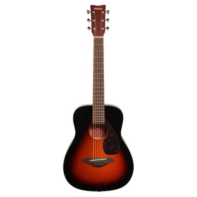 Yamaha JR2 3/4-Size Folk Acoustic Guitar, Tobacco Sunburst , with Gig Bag image 2