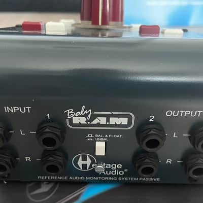 Heritage Audio Baby RAM Passive Desktop Monitor Controller 2020 - 2021 - RAF Blue Grey image 3