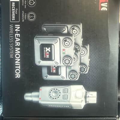 Xvive U4R4 Wireless In-Ear Monitoring System 2010s - Black image 2
