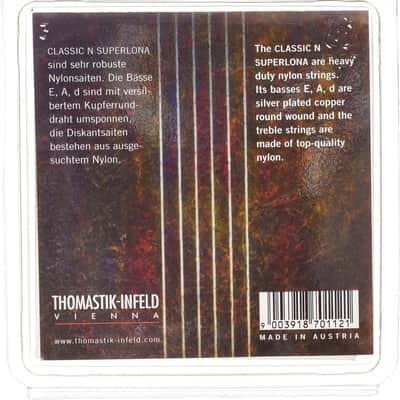 Thomastik-Infeld CR127 Classic N Superlona Classical Guitar Strings Normal Tension (Roundwound Basses) image 2