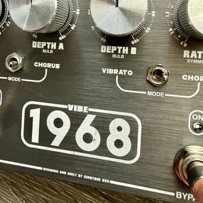 King Tone Guitar Vibe 1968 V2 with Expression Jack 2022 - Present - Silver image 2