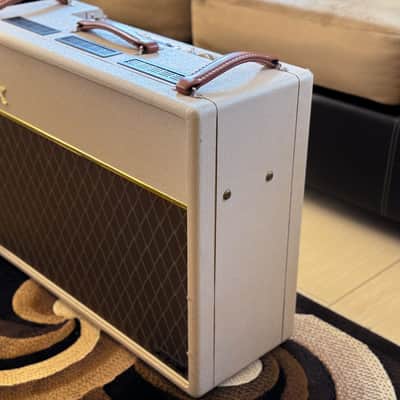 SALE ‼️ Vox AC30H2 50th Anniversary Hand-Wired Heritage Collection 30-Watt 2x12" Guitar Combo 2007 - Tan image 3