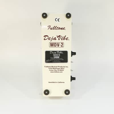 Fulltone MDV-2 Deja Vibe Chorus / Vibrato / Univibe (sn 00547, Made in USA) image 3