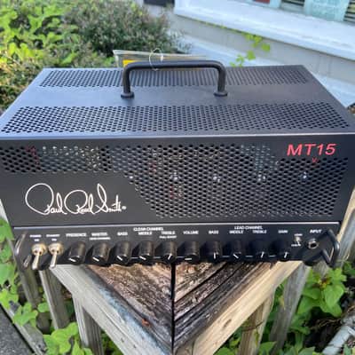 PRS MT 15 V1 Mark Tremonti Signature 2-Channel 15-Watt Guitar Amp Head 2018 - 2024 - Black image 1