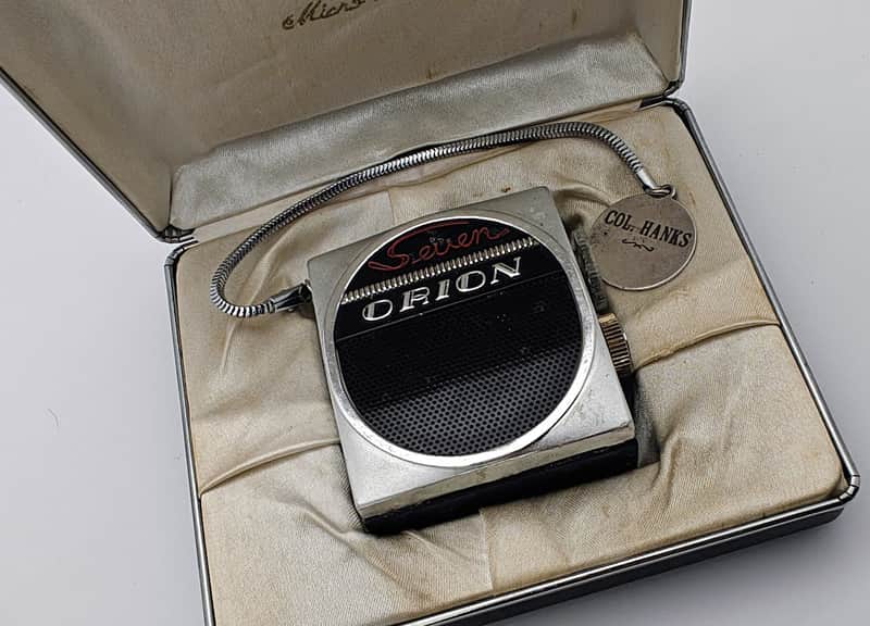 WORKING Orion Micro Seven Transistor Radio w/ Box - Made In Japan - 1963 image 1