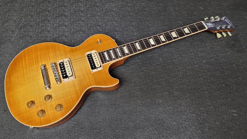 2017 Gibson Les Paul Traditional Honey Burst – Slash “Jessica” Inspired Mods, SD Slash Zebras, TonePros Locking + Case