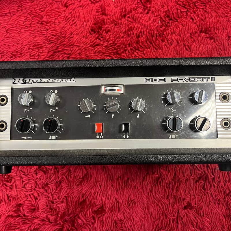 60 ‘s Dynacord HI-FI Red/Black