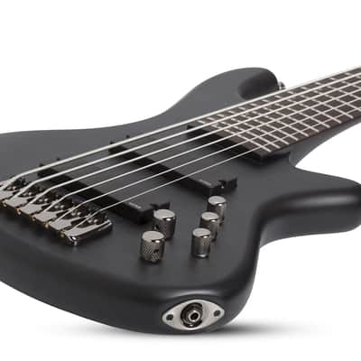 Schecter Stiletto Studio-6 See-Thru Black Satin image 2