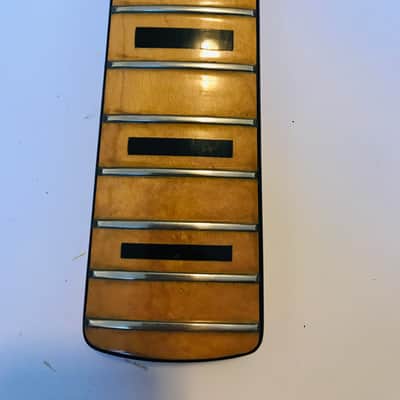 1972 Fender Jazz Bass Lefty Maple Neck Black Blocks ! 100% Original RARE! image 6