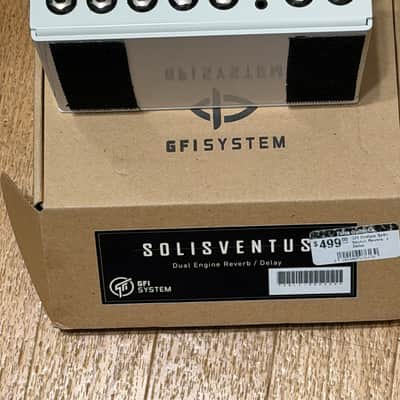 GFI System Solis Ventus dual‐engine Delay and Reverb pedal 2025 image 2