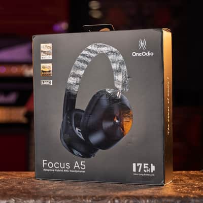 OneOdio Focus A5 - Black and Gold image 2