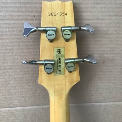 Westone Thunder 1 A Lefthand Lefthanded bass made in Japan active 18 volt  ULTRA RARE Lefty model image 7