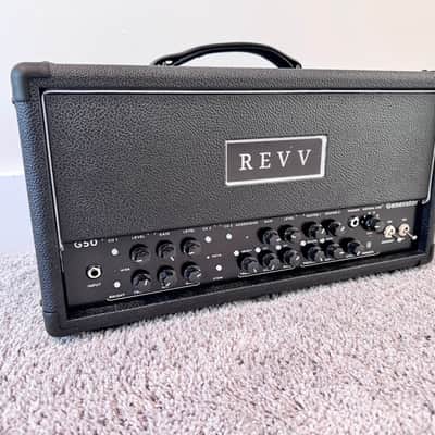 REVV Generator G50 3-Channel 50-Watt Guitar Amp Head 2024 - Present - Black image 3
