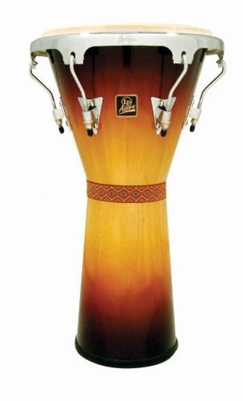 LP Aspire Tunable Djembe Vintage Sunburst LPA630-VSB image 1