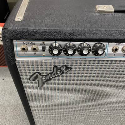 Fender Super Reverb 2-Channel 40-Watt 4x10" Guitar Combo 1978 - Silverface image 3