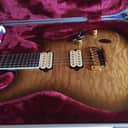 Ibanez S5521Q-WPB Prestige S Series HH Quilted Maple Top Wild Pilsner Burst With Upgraded DiMarzio Pickups and OHSC
