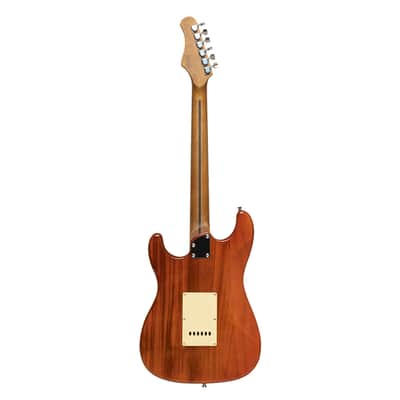Stagg Electric Guitar Vintage Series 55 in Fiesta Red image 3