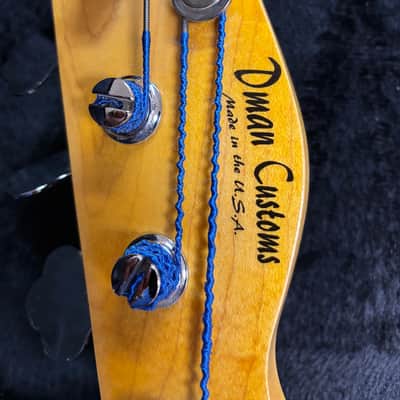 Custom Built Dman "Dusty Hill type" bass 2015 - Perfect image 9